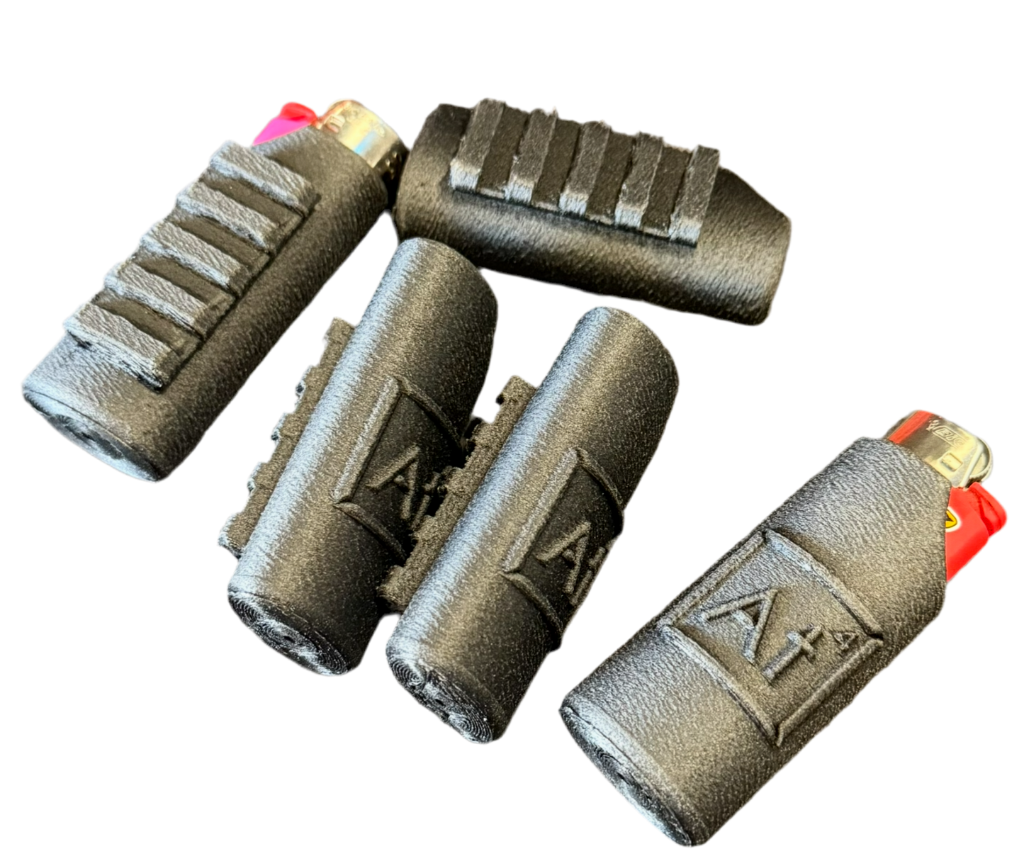 Bic lighter Picatinny rail case