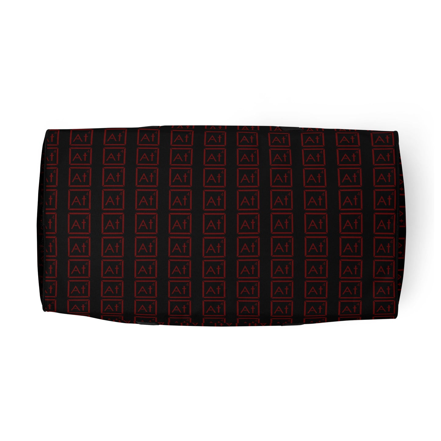Red At4 logo Duffle bag