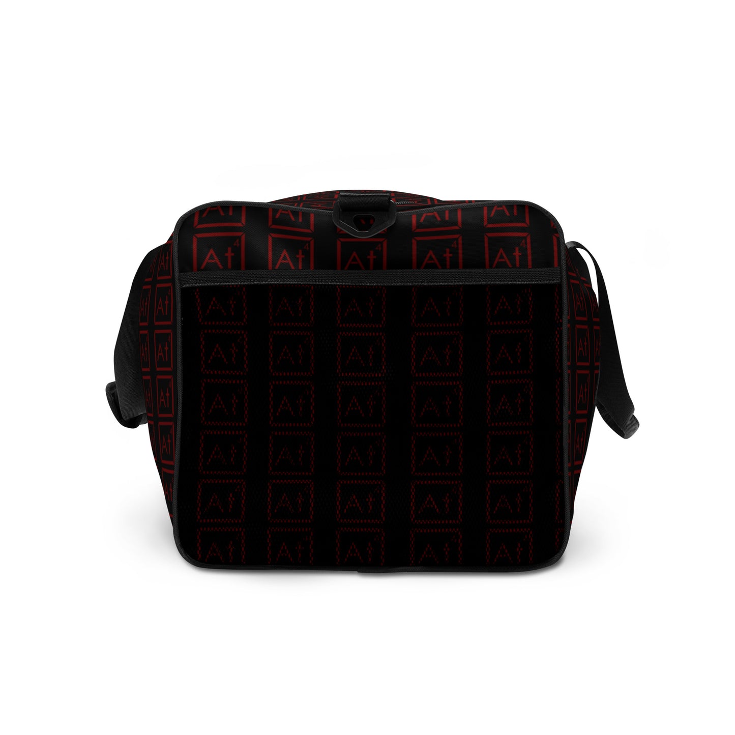 Red At4 logo Duffle bag