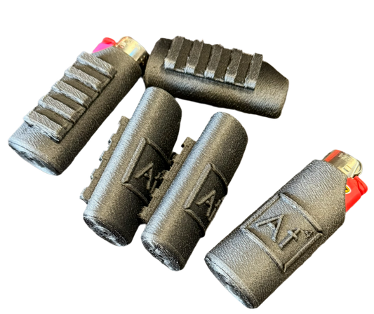 Bic lighter Picatinny rail case