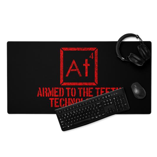 At4 logo cleaning mat / mouse pad